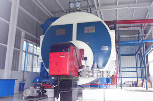 河南蒙牛食品（pǐn）加工燃氣蒸汽（qì）鍋爐案例