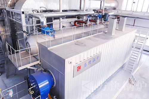 天津（jīn）正義道供熱站水管鍋爐案例