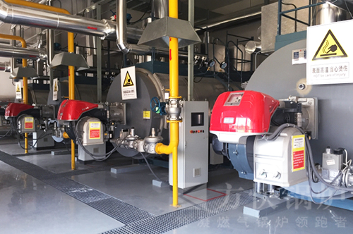 汽車行業燃（rán）油氣熱水鍋爐案例