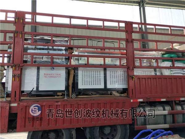預應力管材設備發往（wǎng）浙江