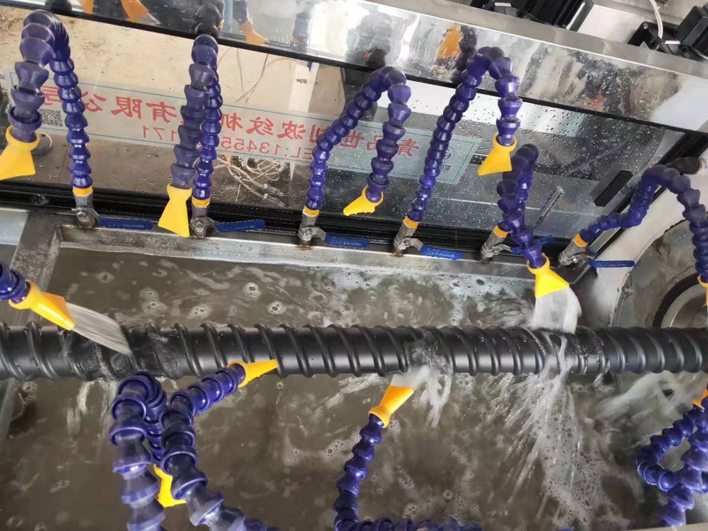PE-90/30型碳素螺旋管生產線