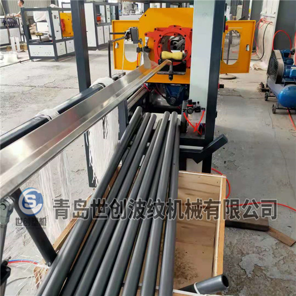 PE管材設備解析PE燃（rán）氣管道（dào）的優勢